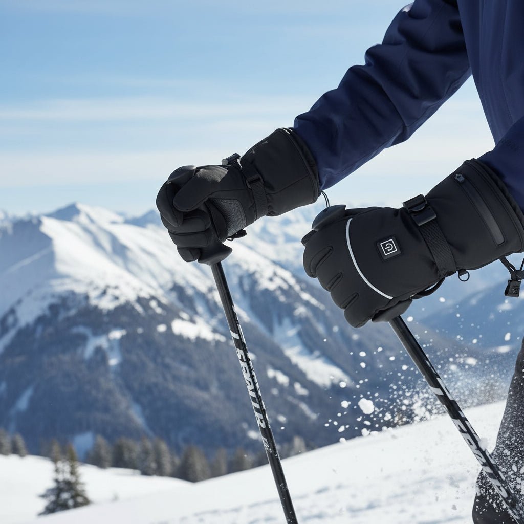🔥 Heated Gloves | Waterproof, Rechargeable Winter Heat