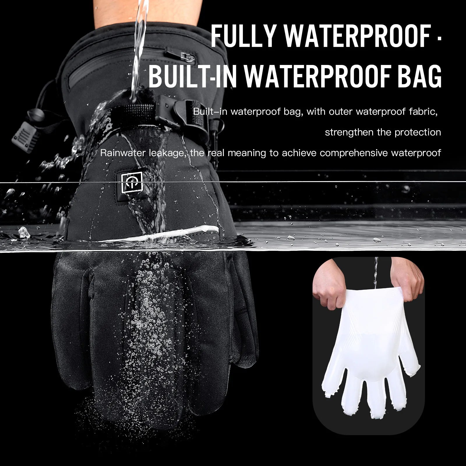 🔥 Heated Gloves | Waterproof, Rechargeable Winter Heat
